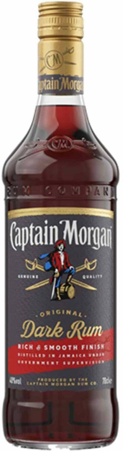 Captain Morgan Dark Rum0,7l 40% Rum