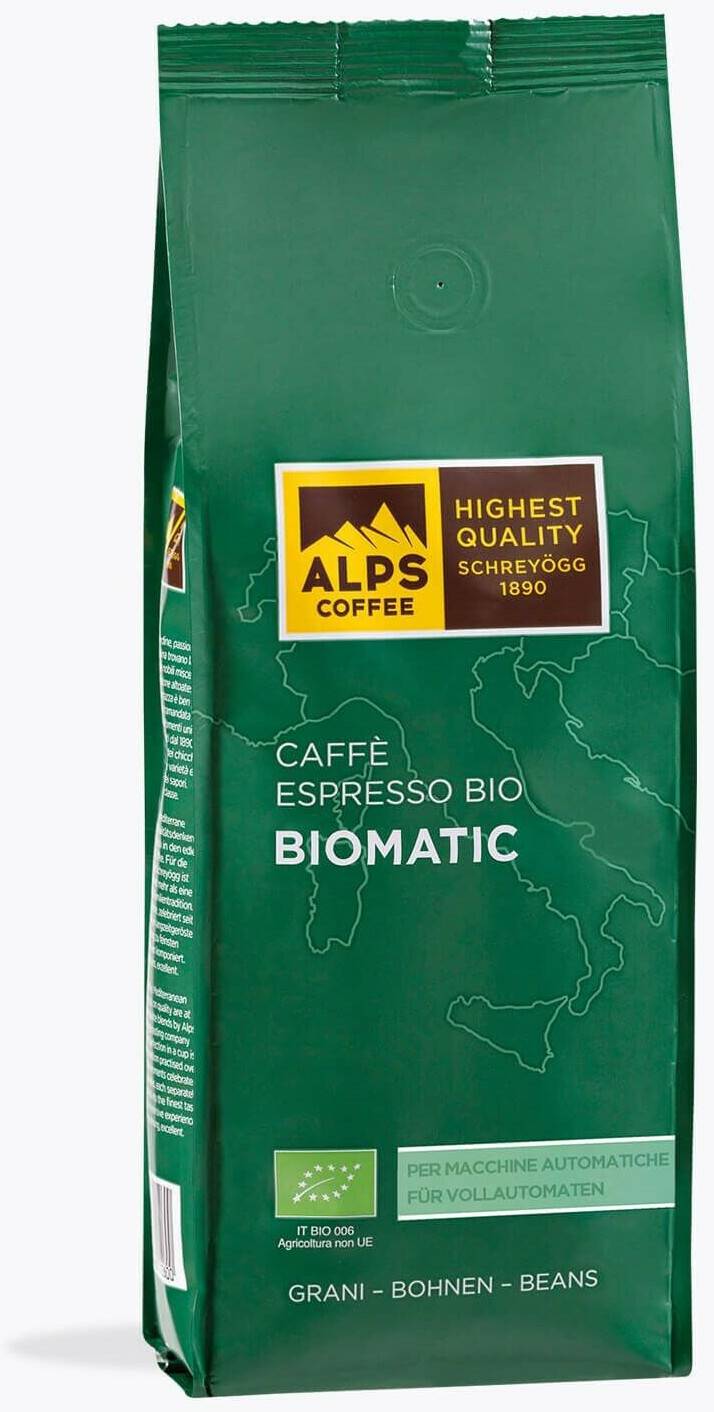 Kaffee & Espresso Alps Coffee Caffè Espresso Bio Biomatic 500g