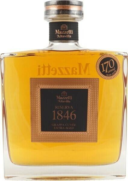 Mazzetti Grappa Riserva 1846 0,7l 43% Spirituosen & Schnaps