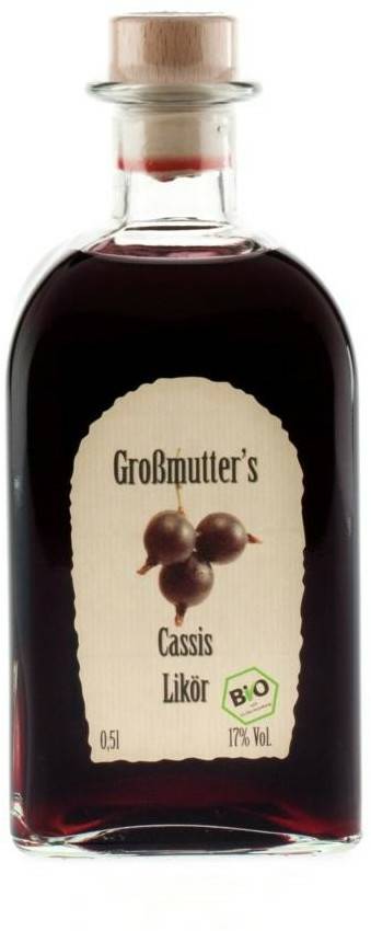 Heinz Eggert Großmutter`s Cassis 0,5l 17% Liköre