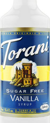 Sirupe Torani Vanilla zuckerfrei 0,75 l