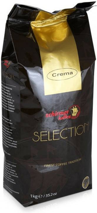 Kaffee & Espresso Schirmer Selection Cafe Crème Bohnen (1 kg)