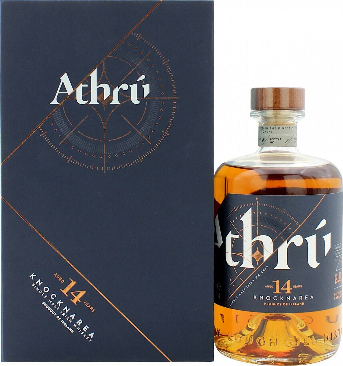 Athru 14 Jahre KNOCKNAREA Irish Single Malt 0,7l 48% Whisky