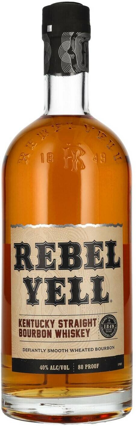 Rebel Yell Kentucky Straight Bourbon Whiskey 1l 40% Whisky