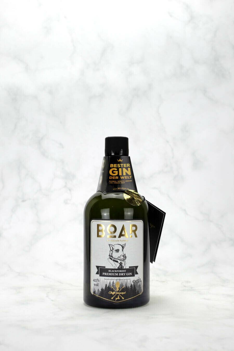 BOAR Black Forest Premium Dry Gin 43%0,5l Gin