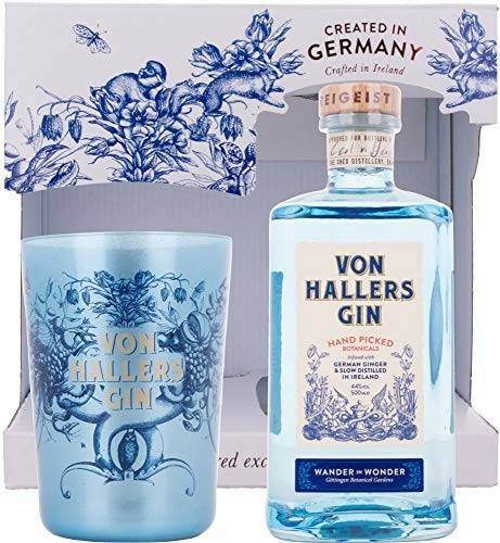 Gin Von Hallers Gin0,5l 44% + Geschenkbox mit Becher