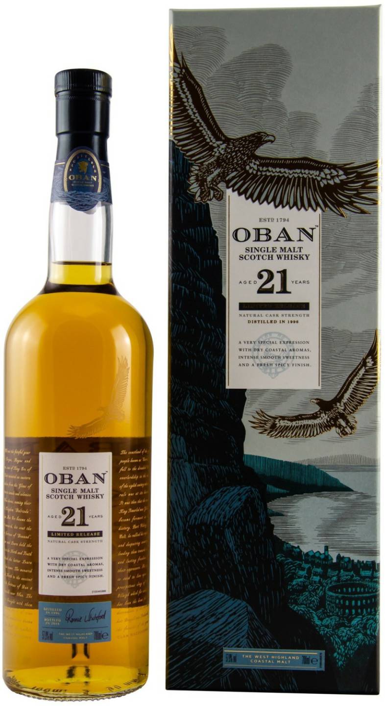 Whisky Oban 21 Years Lmited Release1996/2018 0,7l 57,9%