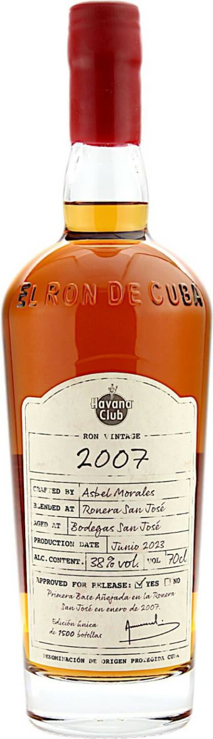 Havana Club Vintage 2007 Limited Edition 0,7l 38% Rum