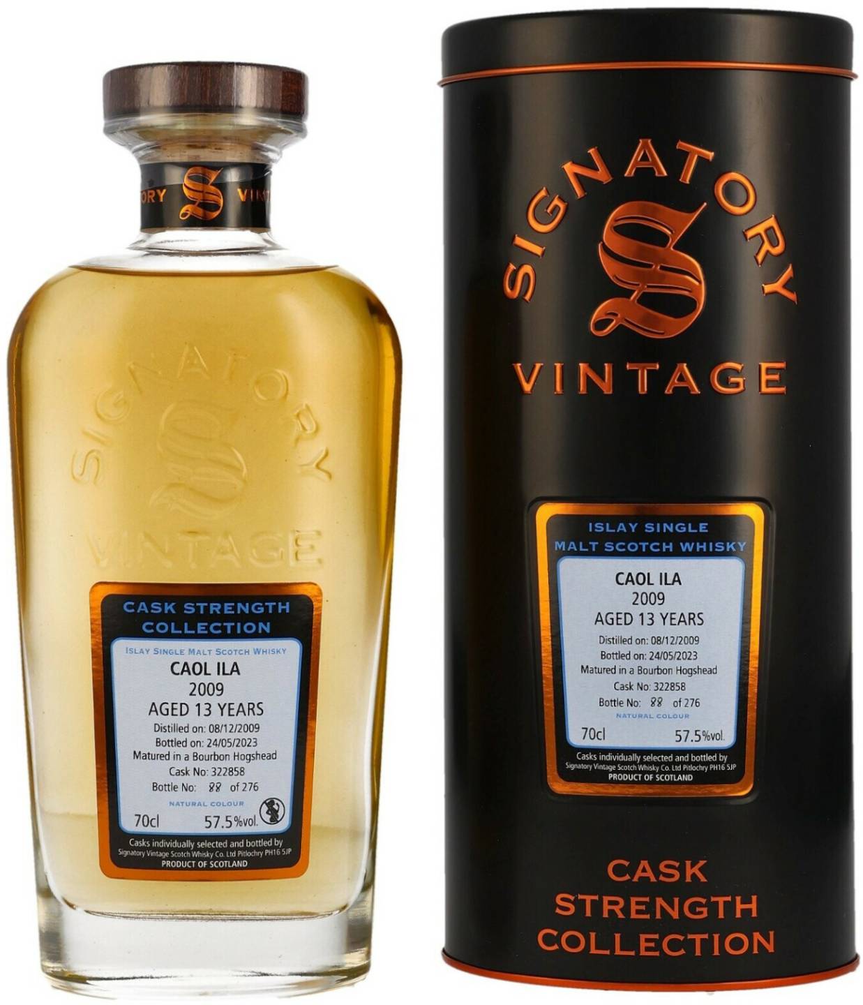 Signatory Vintage 13 Jahre Caol Ila Cask Strength Collection Single Malt 0,7l 57,5% Whisky