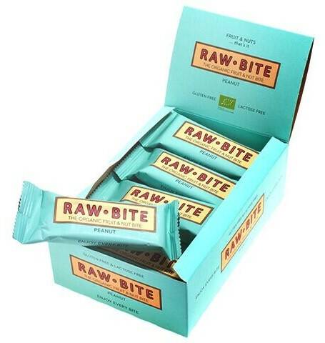 RawBite Peanut (12x50g) Süßigkeiten