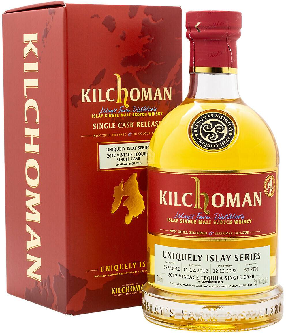 Kilchoman An Geamhradh 2012/2022 Uniquely Islay Series Islay Single Malt Scotch Whisky 0,7l 53,1% Whisky