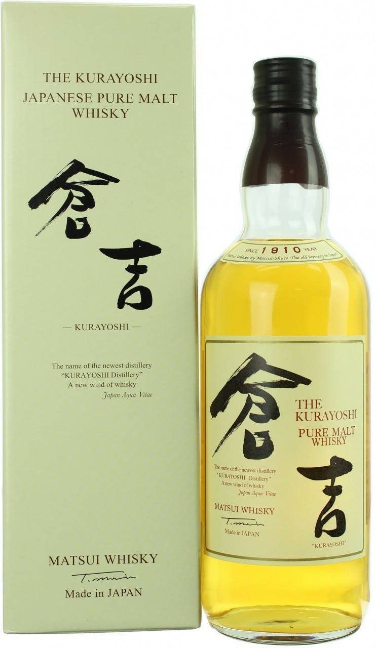 Matsui Whisky The Kurayoshi Pure Malt 0,7l 43% Whisky