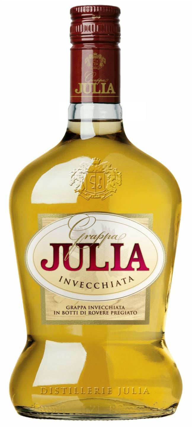 Stock Grappa di Julia Invecchiata 40% 0,7l Spirituosen & Schnaps