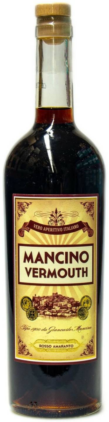 Mancino Rosso Amaranto Vermouth 0,75l 13% Spirituosen & Schnaps