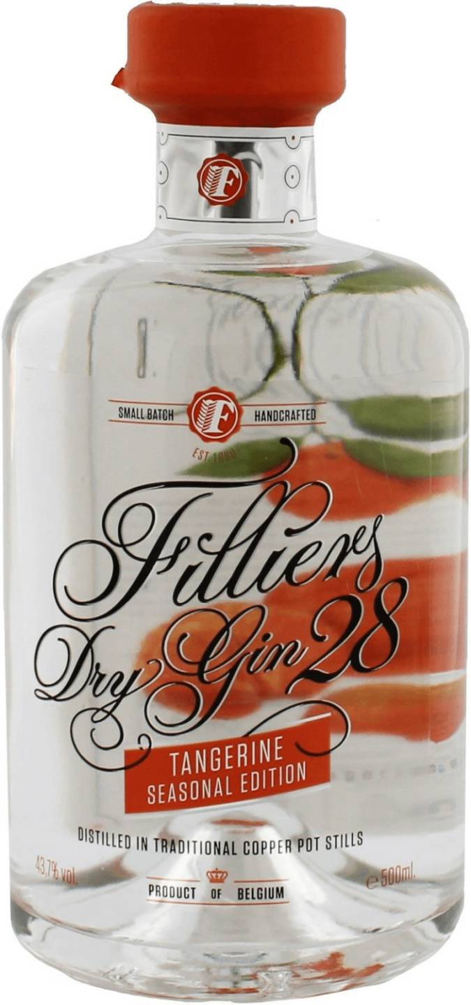 Filliers Dry Gin 28 Tangerine 0,5l 43,7% Gin