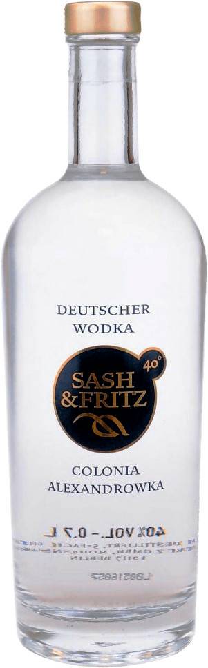 Wodka Sash & Fritz 0,7l (40%)