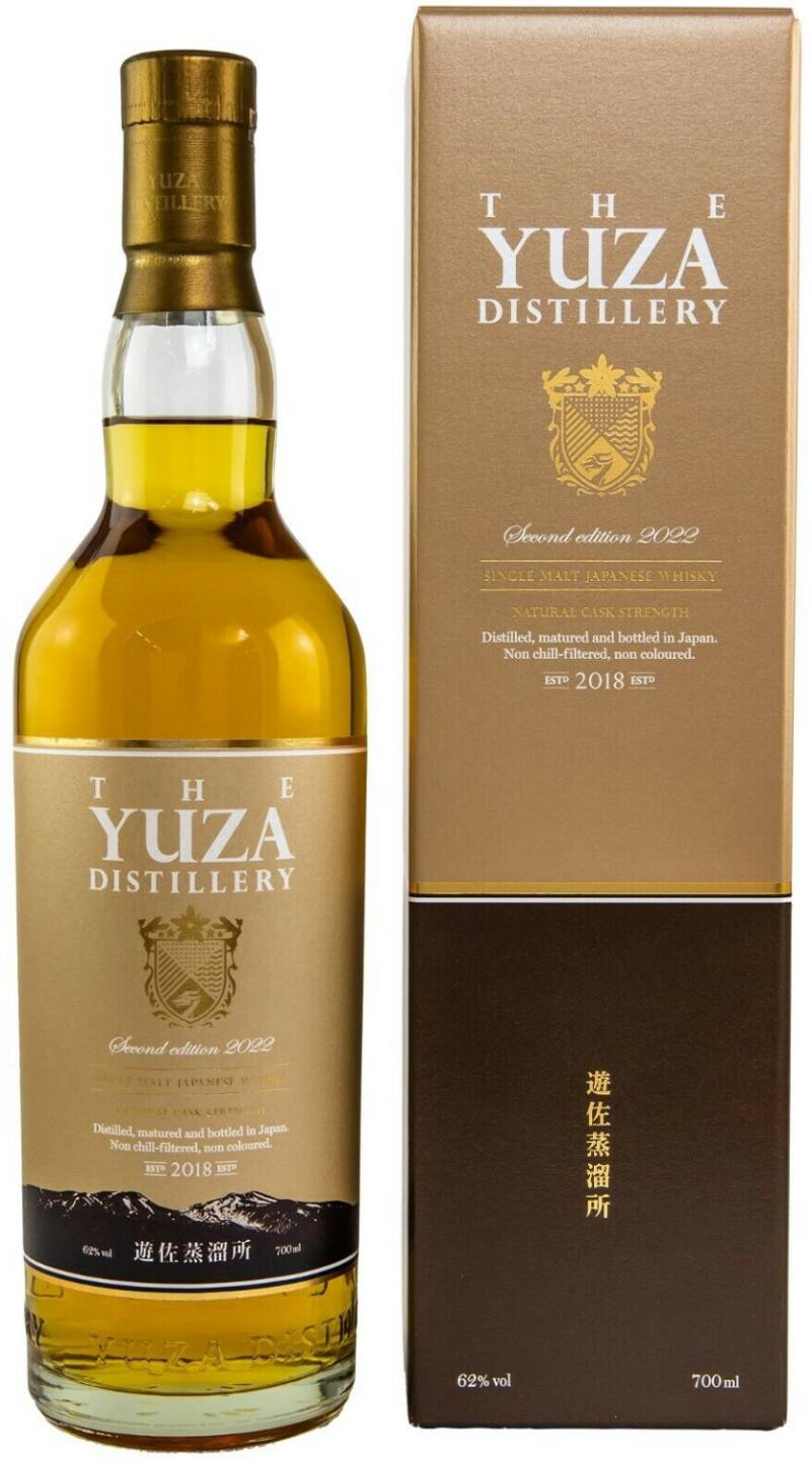 Whisky The Yuza Distillery Second Edition 2022 Single Malt Japanese Whisky 0,7l 62%