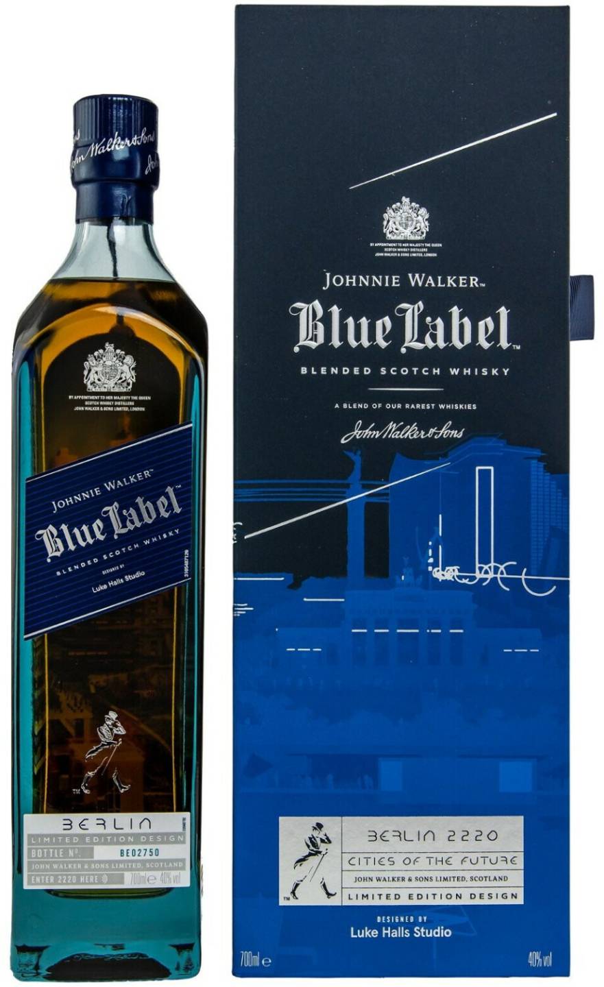 Whisky Johnnie Walker Blue Label0,7l 40% Cities of the Future Edition Berlin