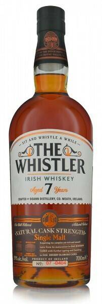 Boann The Whistler 7 Jahre Natural Caks Strength 0,7l 59% Whisky