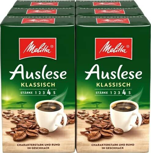 Melitta Café Auslese gemahlen6x500g Melitta Café Auslese gemahlen