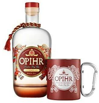 Opihr European Edition 0,7l 43% plus Travel Mug Gin