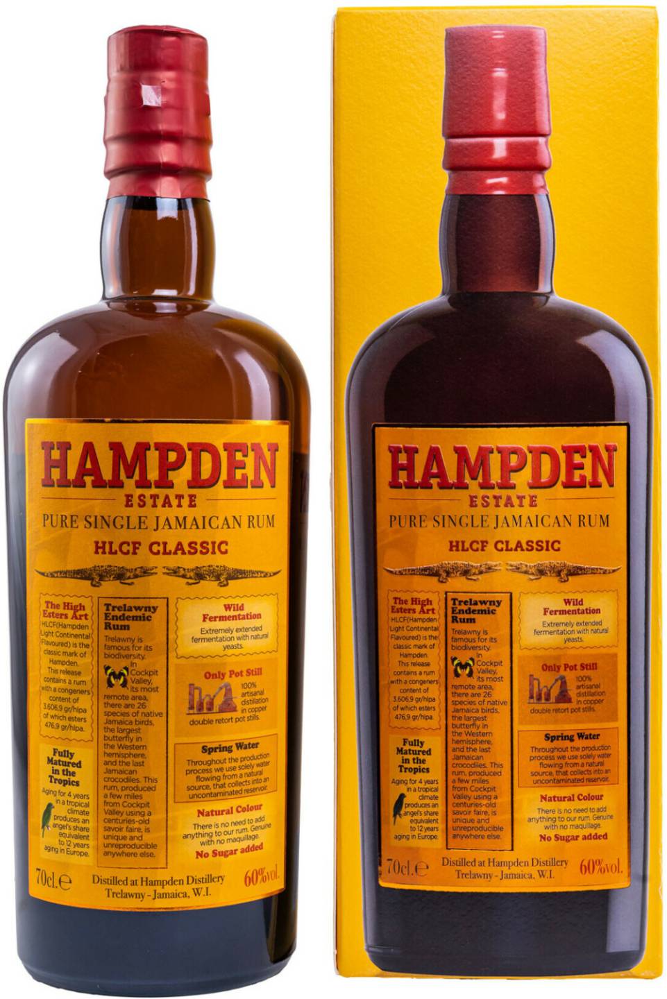 Hampden Estate Overproof Pure Single Jamaican Rum 0,7l 60,0% Rum