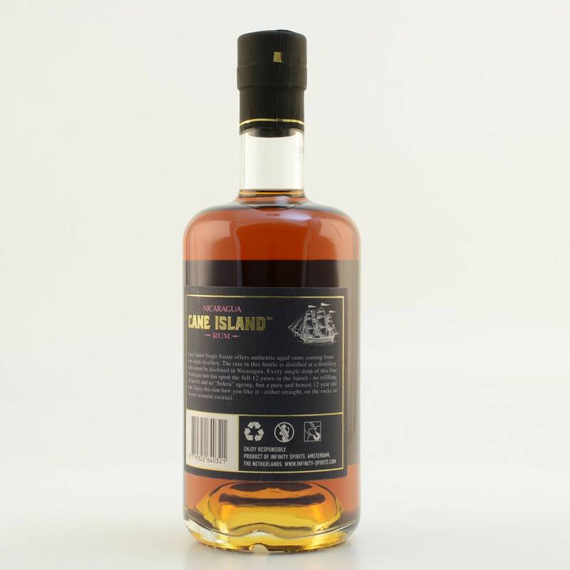 Cane Island Nicaragua Single Estate Rum 12 Jahre 43% 0,7l Rum