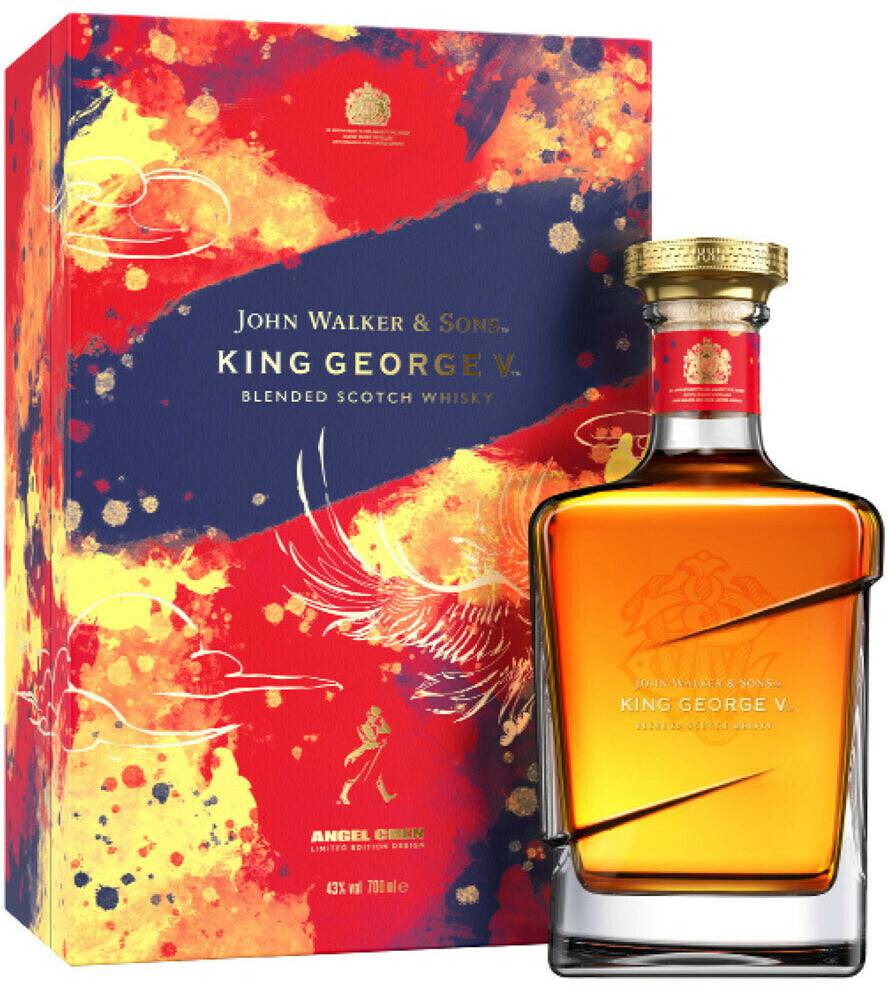 Whisky Johnnie Walker King George V Angel Chen Limited Edition 0,7l 40%