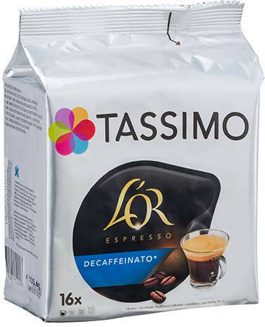 Kaffeekapseln & Pads Tassimo L'or Espresso Decaffeinato (x16)