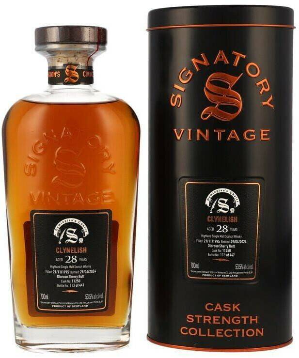 Whisky Signatory Vintage 28 Jahre Clynelish Symington’s Choice 0,7l 53,5%