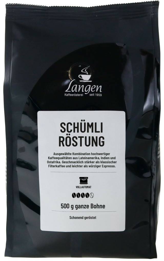 Kaffee & Espresso Langen Kaffee Schümli-Röstung Bohnen (500 g)