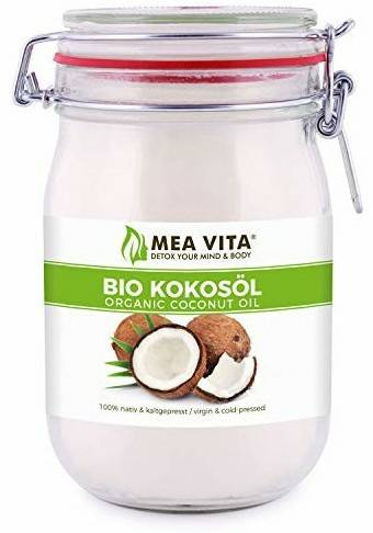 MeaVita Bio Kokosöl nativBügelglas (2x1l) MeaVita Bio Kokosöl nativ