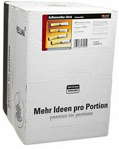 Hellma Kaffeeweißer-Stick (500 Stk.) Milchprodukte