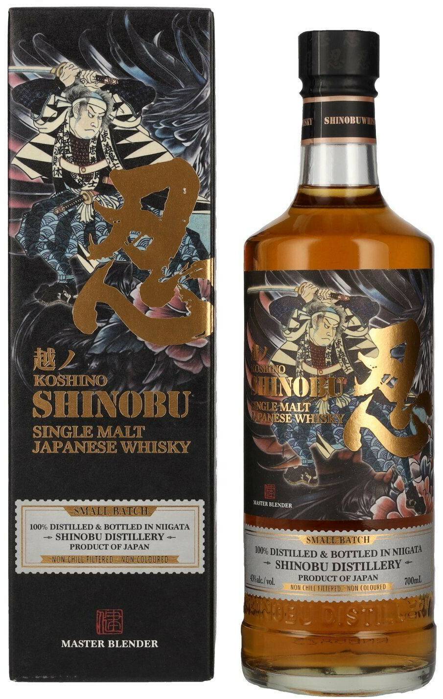 Helios The Koshi-No Shinobu 3 Years Old Small Batch Japanese Single Malt Whisky 0,7l 43% Whisky