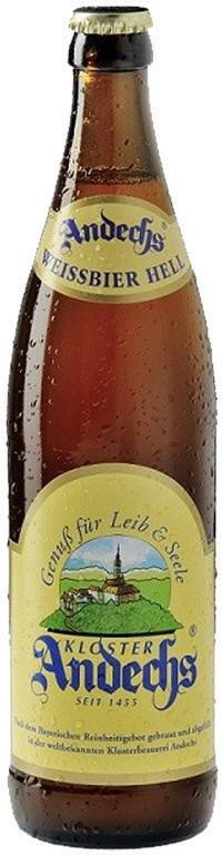 Biere Andechser Weissbier Hell 0,5l