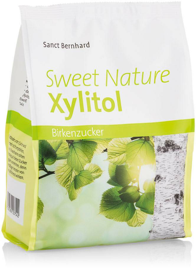 Kräuterhaus Sanct Bernhard Sweet Nature Xylitol Birkenzucker (1kg) Backzutaten