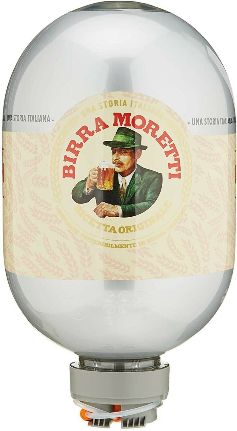 Biere Birra Moretti L’Autentica Blade Fass 8l