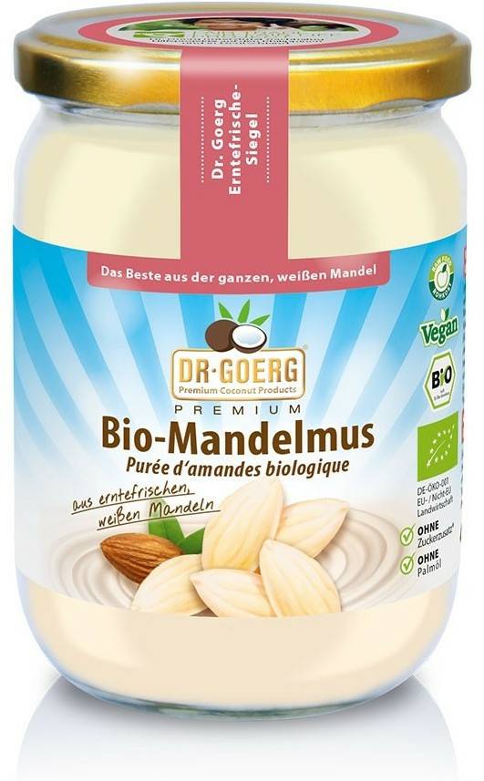 Dr. Goerg Bio-Mandelmus aus weißen Mandeln (500g) Brotaufstriche