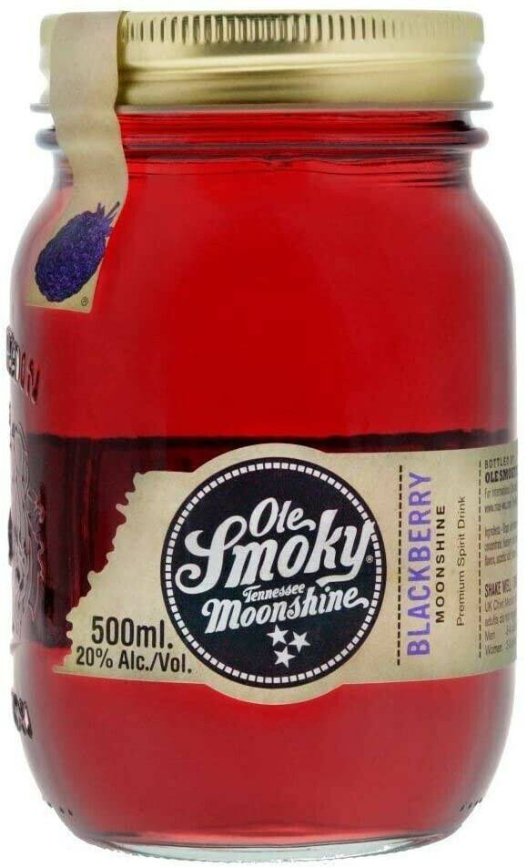 Ole Smoky Tennessee Moonshine Blackberry 0,5l 20% Liköre