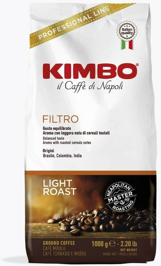 Kimbo Filterkaffee gemahlen 1kg Kaffee & Espresso