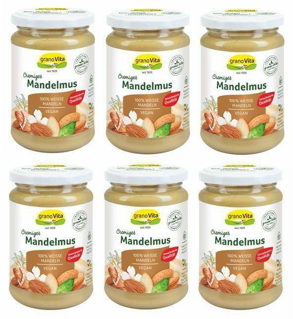 GranoVita Mandelmus6x350g GranoVita Mandelmus