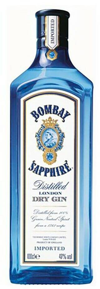 Bombay Sapphire London Dry Gin 47%1l Gin