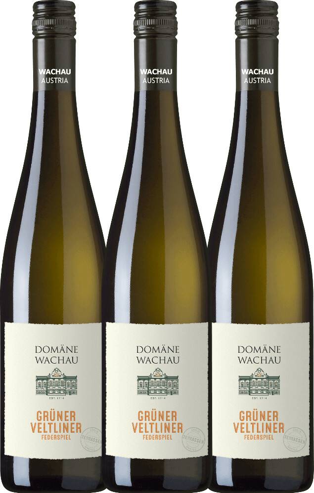 Domäne Wachau Grüner Veltliner Federspiel Terrassen3x0,75l Weine