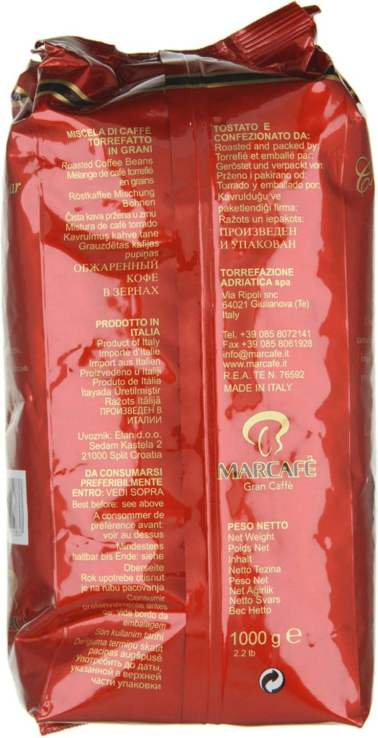 Kaffee & Espresso Marcafe Crema Bar Bohnen (1 kg)