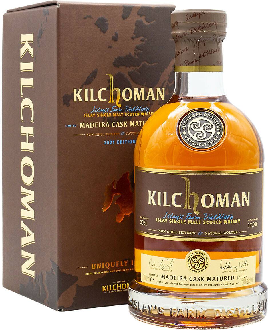 Kilchoman Madeira Cask Matured 2021 Edition 0,7l 50% Whisky