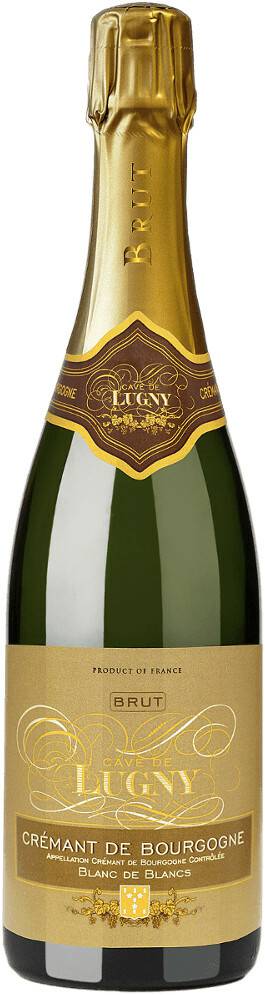 Cave de Lugny Crémant Bourgogne Brut Blanc de Blancs 0,75l Champagner, Sekt & Prosecco