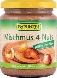 Brotaufstriche Rapunzel Mischmus 4 Nuts (500 g)