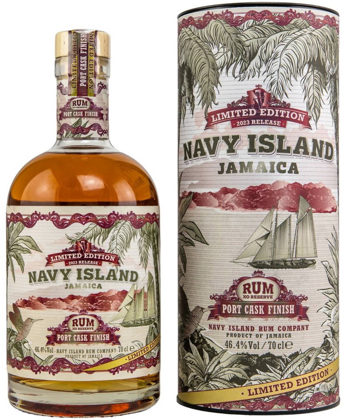 Navy Island Jamaica Rum XO 2023 Reserve Port Cask Finish 0.7l 46.4% Rum