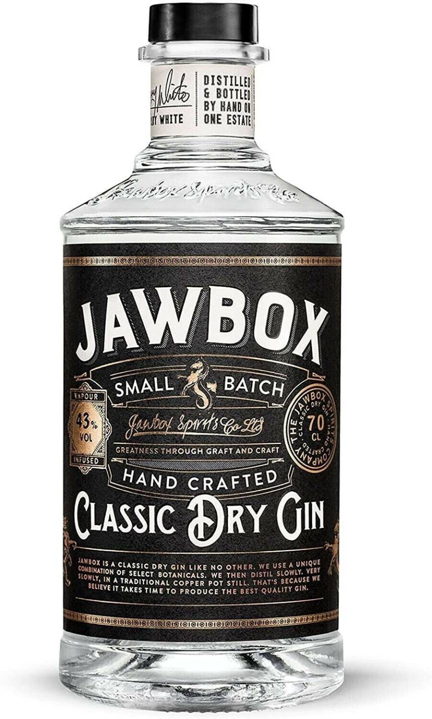 Gin Jawbox Belfast Cut Classic Dry Gin 0.7l 43%