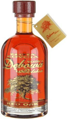 Debowa Polska Golden Edition Red Oak 0,7l 40% Wodka